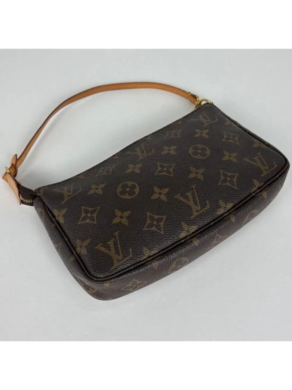 Louis Vuitton Pochette Accessoires Pouch Monogram Brown
